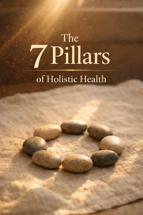 Discover the 7 pillars of inner peace, physical well-being, and balanced harmony of body, mind, and soul.<br />