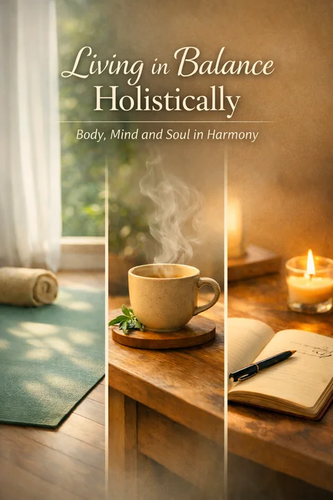 Learn how to bring body, mind, and soul into harmony—and find more inner balance, health, and joy through small, practical steps.<br />