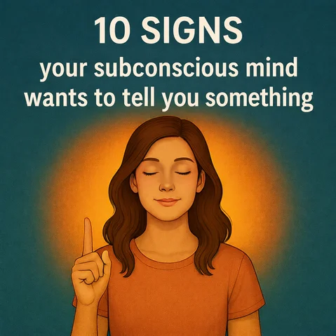 Eine meditierende Figur im sanften Licht, die die innere Verbindung zum Unterbewusstsein symbolisiert. Dieses Bild unterstreicht die ruhige, tiefgehende Atmosphäre des Artikels „10 Zeichen, dass dein Unterbewusstsein dir etwas sagen will“.